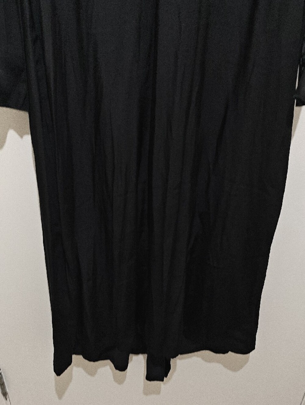 H&M Black Long Sleeve Wrap-Style Dress - Picture 6 of 8